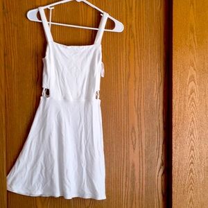 White Summer dress, size XS